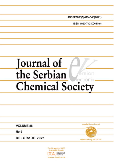 J. Serb. Chem. Soc. 86(5) 2021 445-545